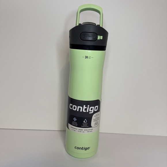 Contigo Other - Contigo 24 oz. Ashland Chill Insulated Stainless Steel Water Bottle Green NEW